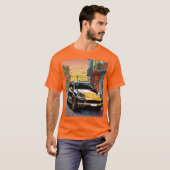 Porsche Cayenne Mannen basic T-shirt (Voorkant volledig)