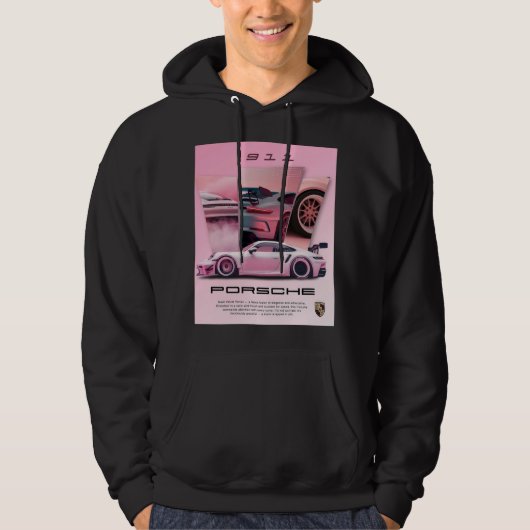 Porsche Sweat - shirt à capuche pour hommes modern (Devant)