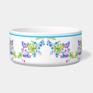 Porseleinen bessen op een Salade Bowl (2) Voerbakje