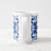 Porseleinen China Portugese Azulejo Bruidsmeisje G Extra Grote Beker (Achterkant)