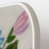 Porseleinen geïnspireerde bloem pickleball paddle (Links Detail)