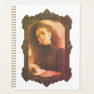 Porseleinen schoonheidsschrift voor meisjes en tie planner