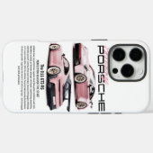 Porshe racecase Case-Mate iPhone case (Achterkant (horizontaal))