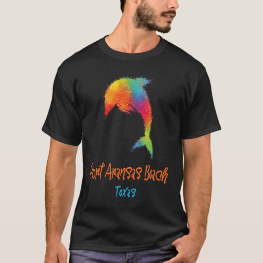 Port Aransas Beach Texas Souvenir T-shirt (Voorkant)