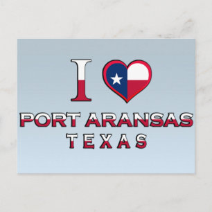 Port Aransas, Texas Briefkaart
