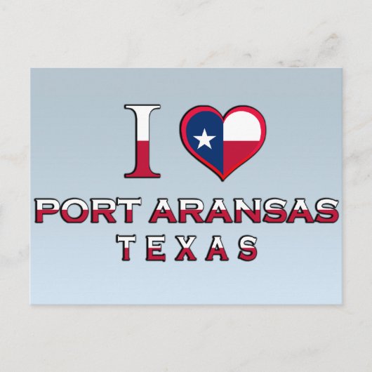 Port Aransas, Texas Briefkaart (Voorkant)