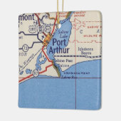 Port Arthur  Map Keramisch Ornament (Links)