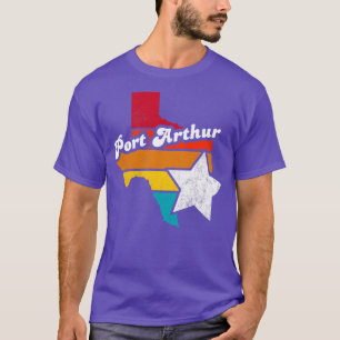 Port Arthur Texas Vintage Verdrietig Souvenir 1 T-shirt