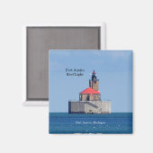 Port Austin Reef Light magnet Magneet (Voorkant / Achterkant)