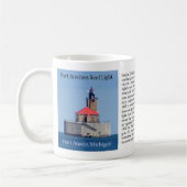 Port Austin Reef Light mug (Gauche)
