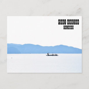 Port Barton of Philippines Briefkaart