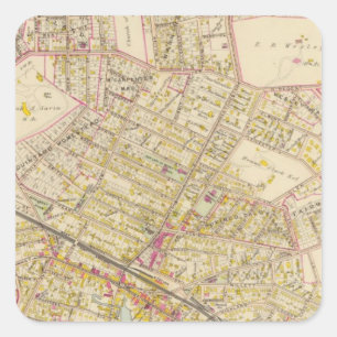 Port Chester, New York Vierkante Sticker