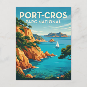 Port-Cros Nationaal Park Frankrijk Briefkaart