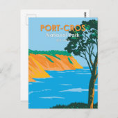 Port - Cros National Park Frankrijk Briefkaart (Voorkant / Achterkant)