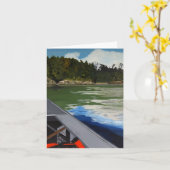 Port d'Amalga de cartes de bateau de l'Alaska (Fleur jaune)