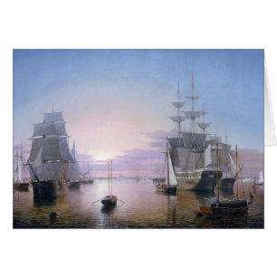 Port de Boston 1850