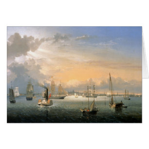 Port de Boston 1854