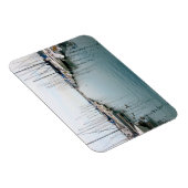 Port de Chicago - Bateau à voile - Magnet (Côté Droit)