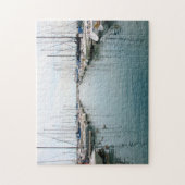 Port de Chicago - puzzle de voiliers au repos (Vertical)