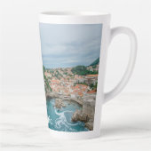 Port de Dubrovnik et centre ville tlatte mug (Droite)