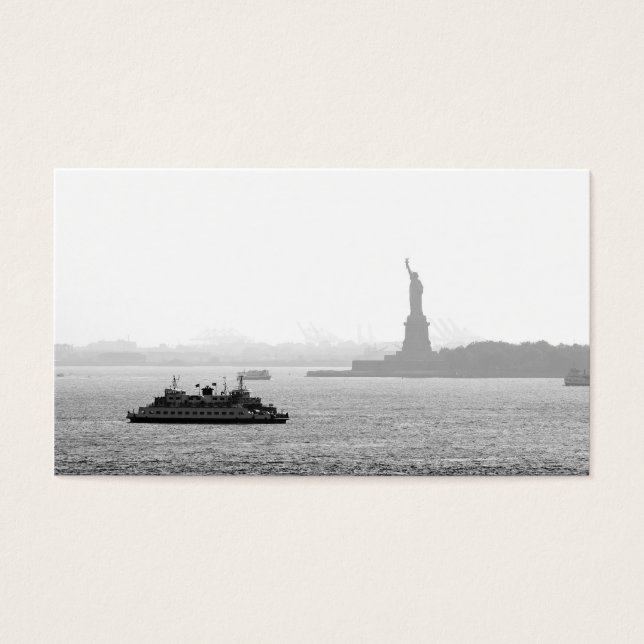 Port de New York - Statue de la Liberté (Devant)