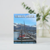 Port de plaisance 1 - Carte postale (Debout devant)