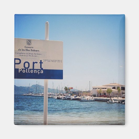 Port de Pollensa, Majorque Magnet (Devant)