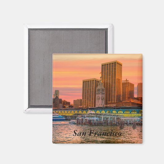 Port de San Francisco Magnet (Recto/Verso)