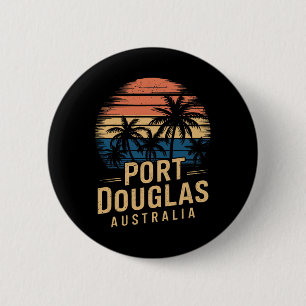 Port Douglas Australië Vakantie Souvenirs Familie Ronde Button 5,7 Cm