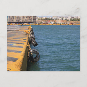 Port du Pirée, Athènes Grèce Carte postale