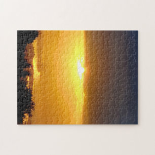 Port Glasgow Sunset Puzzel