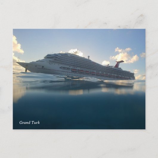 Port Grand Turk Briefkaart (Voorkant)