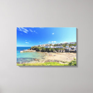 Port Isaac Canvas Afdruk