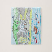 Port Isaac, Cornwall, Angleterre Jigsaw Puzzle (Vertical)