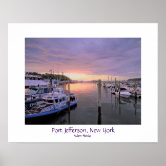 Port Jefferson NY Valeur Poster Paper (Matte)