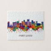 Port Louis Mauritius Skyline Legpuzzel (Horizontaal)