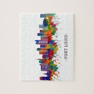 Port Louis Mauritius Skyline Legpuzzel