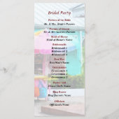 Port Lucaya Marketplace programme de mariage (Dos)