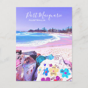 Port Macquarie NSW Australië-reisgebied Briefkaart