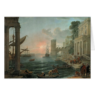 Port maritime avec l'embarquement