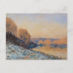 Port-Marly, White Frost, 1872 Briefkaart