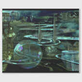 Port Modern Architect Cadeaupapier (Vlak)