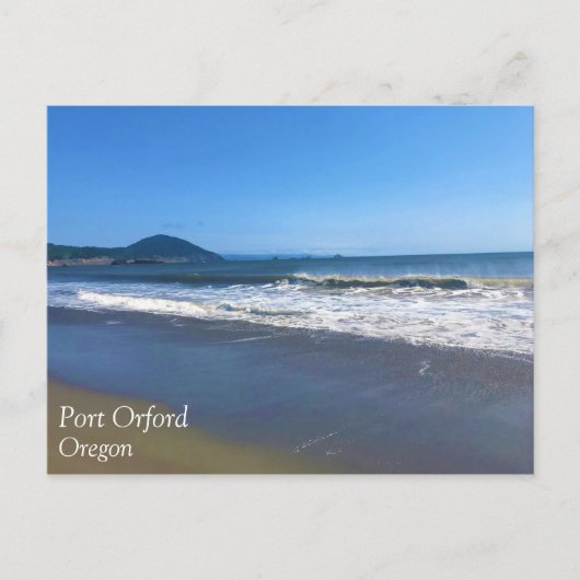 Port Orford, OF Briefkaart (Voorkant)