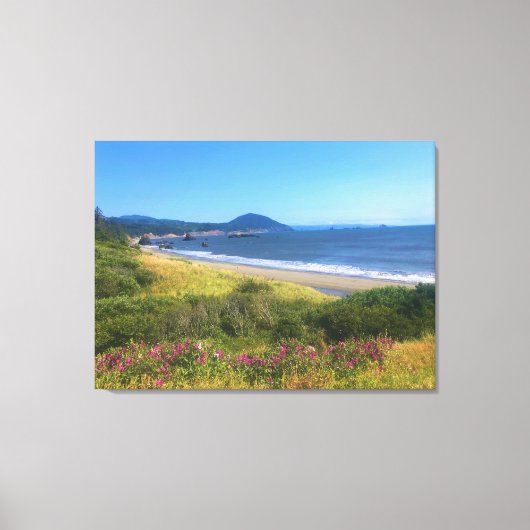 Port Orford, OF Canvas Afdruk (Voorkant)