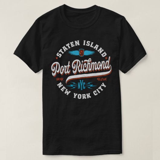 Port Richmond New York City Staten Island Pullover (Design devant)