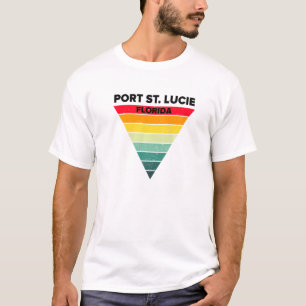 Port Saint Lucie Florida Fl Hometown Miami Home St T-shirt