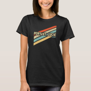 Port Saint Lucie Florida Retro T-shirt