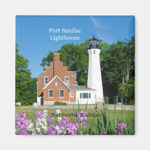 Port Sanilac Lighthouse magnet Magneet