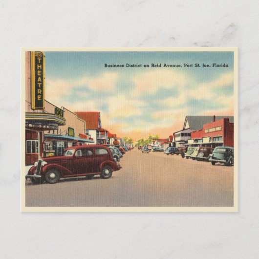 Port St. Joe, Florida Briefkaart (Voorkant)