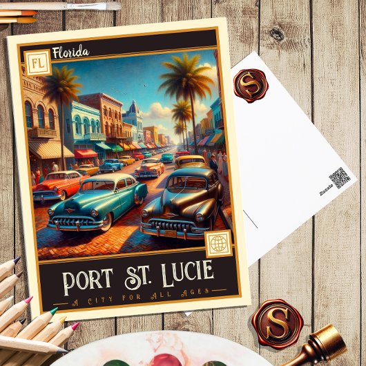 Port St. Lucie, Florida |  BRIEFKAART
